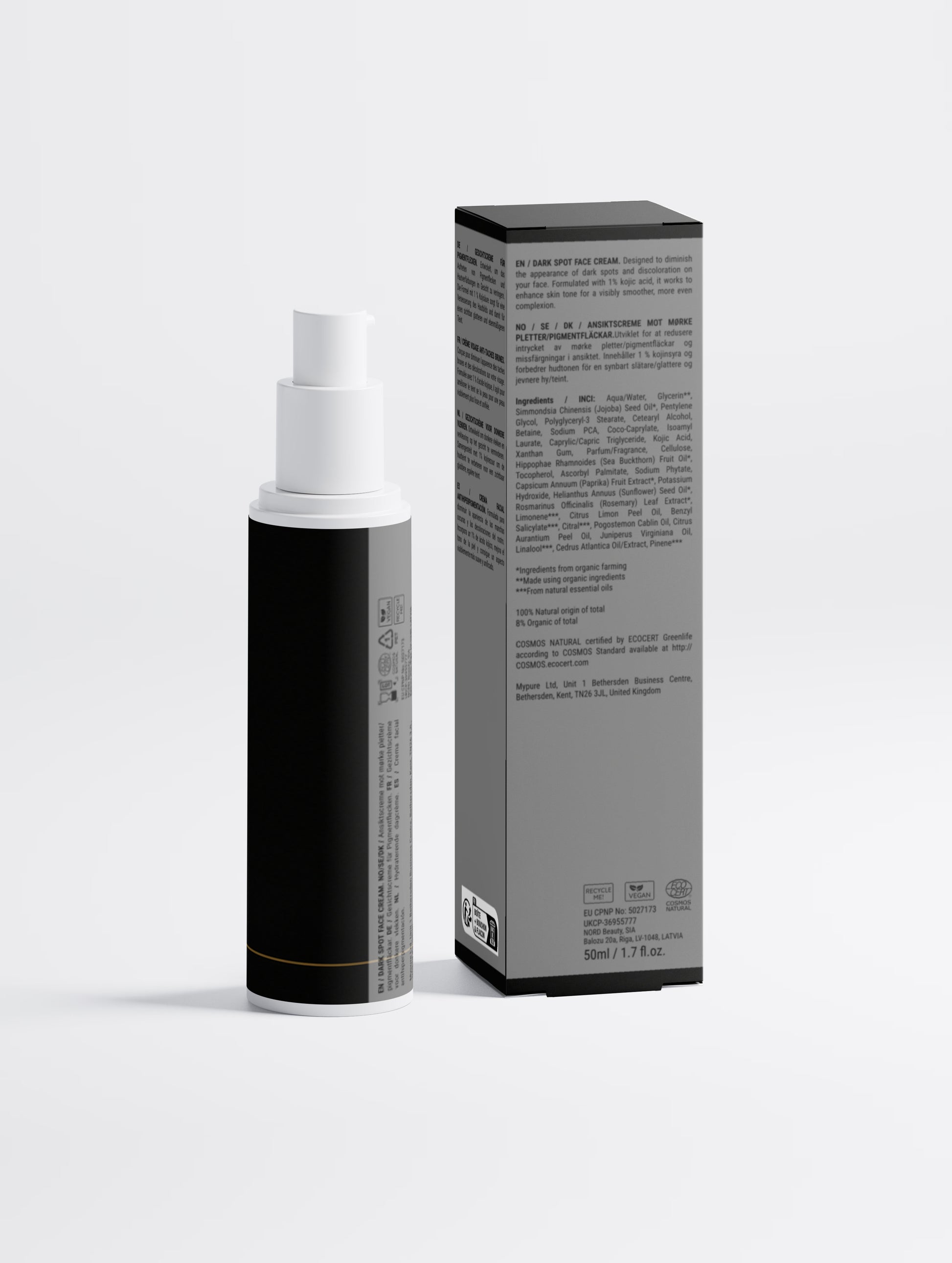 Dark Spot Face Cream with Kojic Acid
