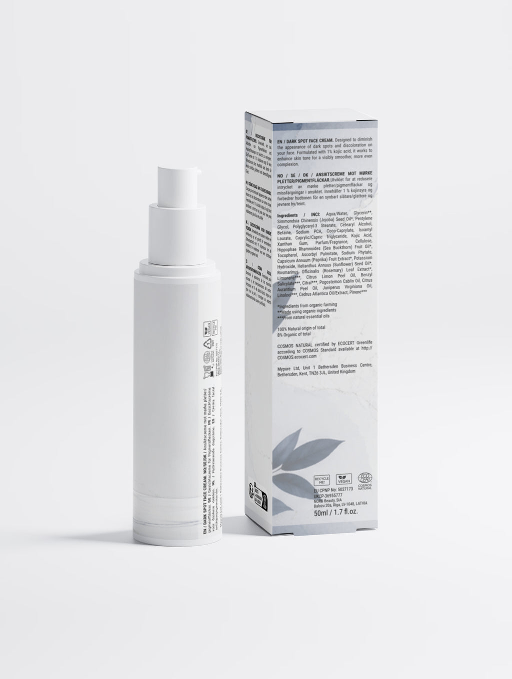 Dark Spot Face Cream with Kojic Acid